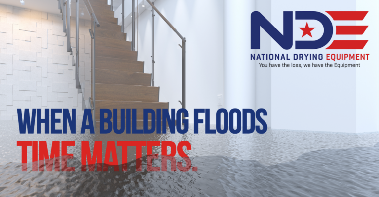 When a building floods, time matters.