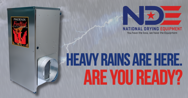 Heavy rains are here. Are you ready?